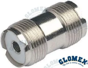 Connecteur double femelle / pl259 Glomex – réf GLORA133