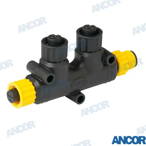 Té 2 voies NMEA 2000 - Ancor réf. AM270103
