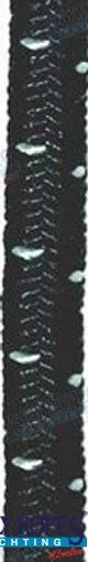 Corde elastique noir 8mm. (100m) Poly Ropes - réf POL2210692008