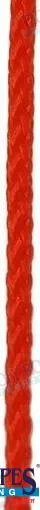 Corde polyester 4 mm orange 12 m Poly Ropes - réf POL2203040240