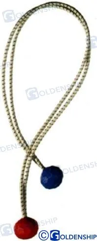 Cordes avec boules 30 cm (4) Goldenship – réf GS60125