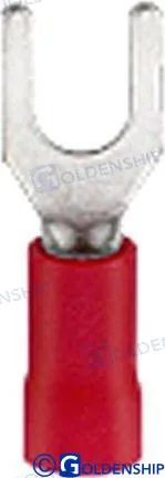 Cosse fourche rouge (25) Goldenship – réf GS11616