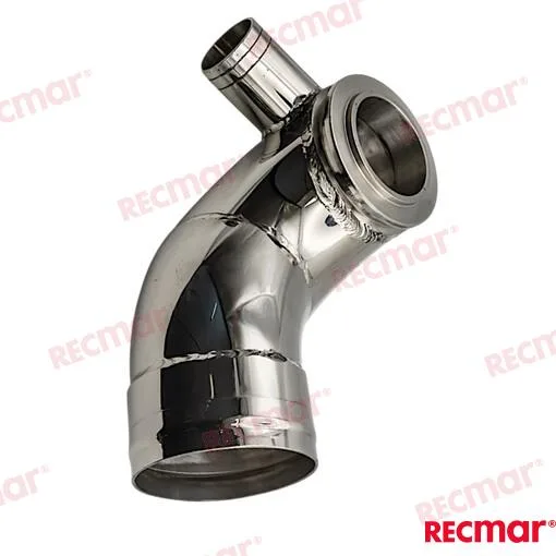 Coude échappement inox Mercruiser Recmar - 80176320