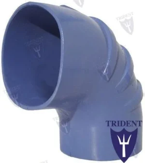 Coude échappement silicone 90ºx100mm Trident – réf TRI290V-4000