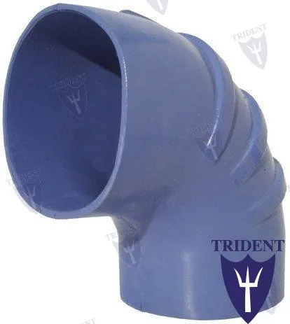 Coude échappement silicone 90ºx130mm Trident - réf TRI290V-5000