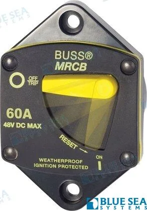 Disjonteur thermique 60a Blue Sea – réf BS7040