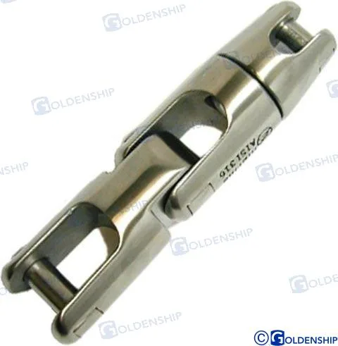 Emerillon avec cardan 6/8mm ss316 Goldenship - réf GS71133