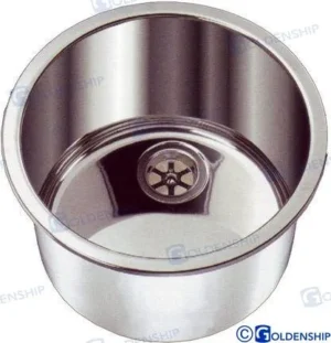 Evier rond 260 x 180mm Goldenship - réf GS50055