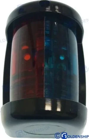 Feu bi-color 57mm noir Goldenship – réf GS10035