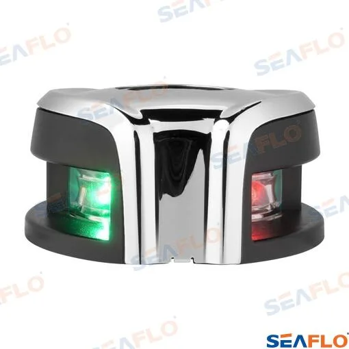 Feu combiné LED inox 12v ip67 Seaflo - réf SFNL031BS01
