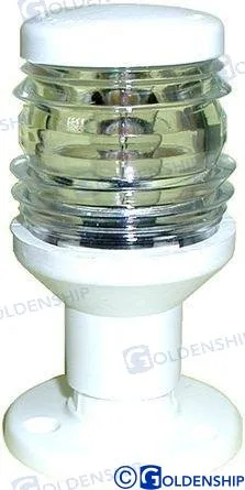 Feu de mouillage sur pied blanc Goldenship – réf GS10061