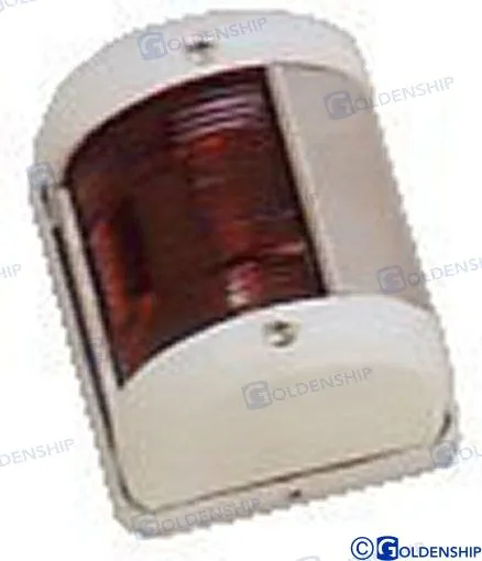 Feu de navigation rouge 76mm blanc Goldenship - réf GS10042