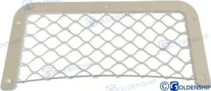 Filet elastique rectang. blanc Goldenship – réf GS41458