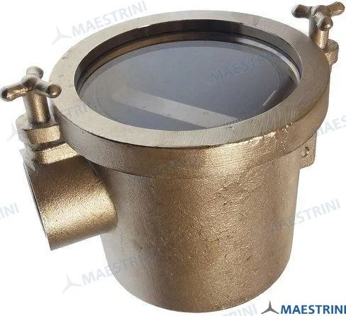 Filtre à eau 90º inox 1 1/2" Maestrini - réf GS30396