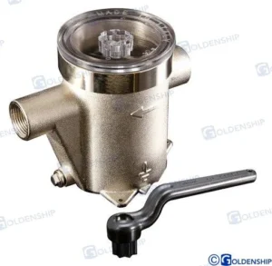 Filtre à eau « garda » laiton 1&Prime; Goldenship – réf GS30414
