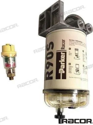 Filtre à go avec pompe amorcage Racor – réf RAC490R2