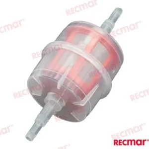 Filtre carburant transparent Recmar – réf REC31001