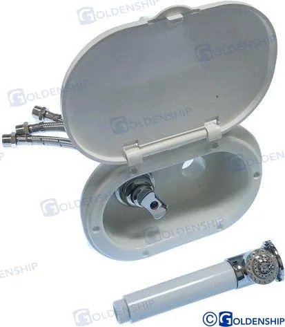 Flexible de douchette mixer PVC 2,5m Goldenship - réf GS20232