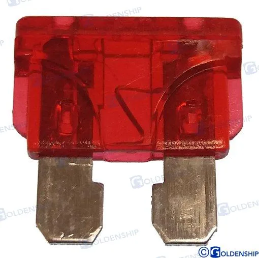 Fusible atc 10a (pack 5) Goldenship - réf GS11503