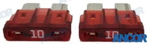 Fusibles atc 10 amp. (2) Ancor – réf AM604010