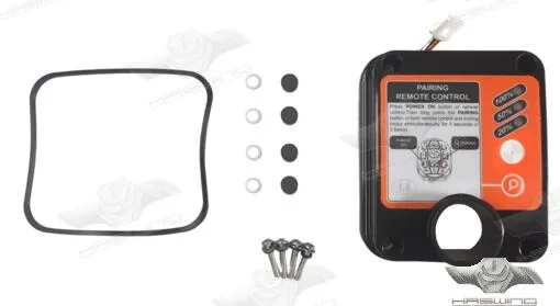 Gearbox cover (black) Haswing - réf HE24001774