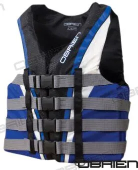 Gilet 4b pro ce nylon bleu xxl Obrien – réf OB2112127