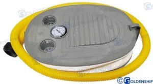Gonfleur à pied avec manometre Goldenship – réf HSPUMPGAUGE