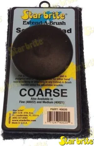 Grattoir marron grain dur Star brite – réf STA40020