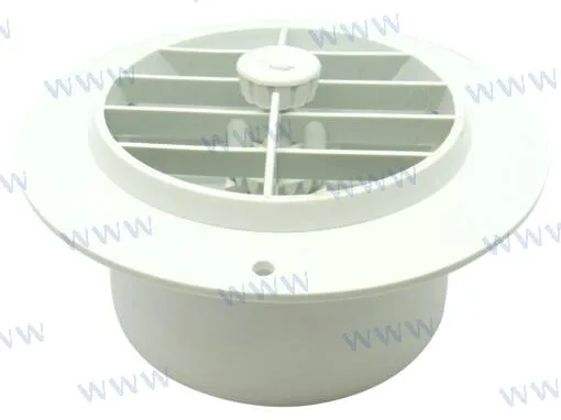 Grille aeration ajust. blanc dia. 100mm Webasto - réf WBCL004092A
