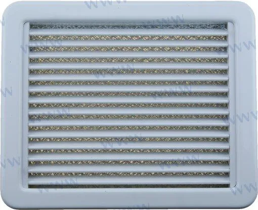 Grille d'aeration en ABS blanc 10x8 Webasto - réf WBCL004076A