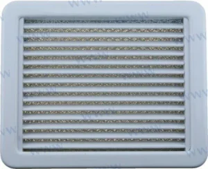 Grille d&rsquo;aeration en abs blanc 12×12 Webasto – réf WBCL004078A