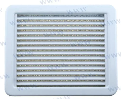 Grille d'aeration en teak 14x10 Webasto - réf WBCL004008XA