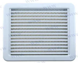 Grille d&rsquo;aeration en teak 14×12 Webasto – réf WBCL004009XA