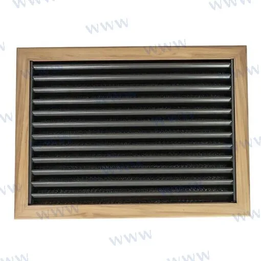 Grille de retour en teak 14x10 MSI - réf MSRAT14X10