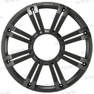 Grille de subwoofer 12&Prime;led carbon Kicker – réf KA45KMG12C