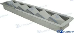 Grille de ventilation 325 x 76 x 27 Goldenship - réf GS31180