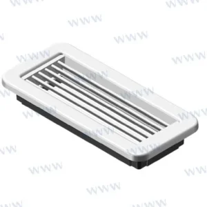 Grille en plastique blanche 10×4 MSI - réf MSPG10X4R