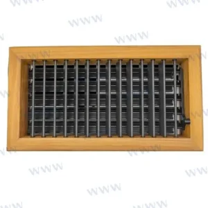 Grille reglable en teak 12×6 MSI - réf MSVMLT12X6