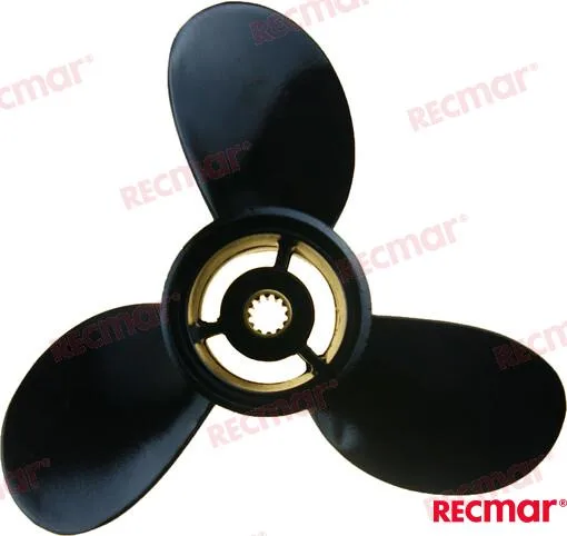 Hélice aluminium 8,5*8 droit Recmar - réf PAF3B2-64517-0