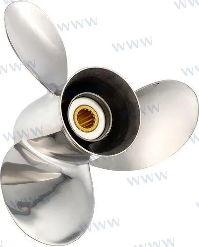 Hélice Solas Titan inox 19.3 x 15 gauche - réf 1642-193-15