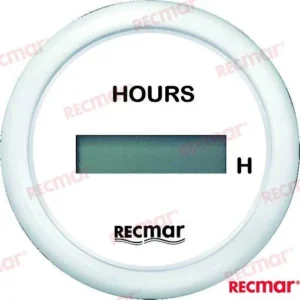 Horametre blanc Recmar – réf RECKY39200