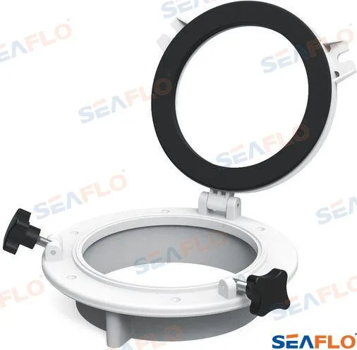 Hublot rond blanc Ø int. 147 / ext. 215 mm - Seaflo réf. SFPP101
