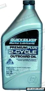 Huile 2 temps premium plus 1l (6) Quicksilver - 92-858026QB1