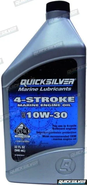 Huile mercury hors bord 4t 1l (6) Quicksilver – 92-8M0086220