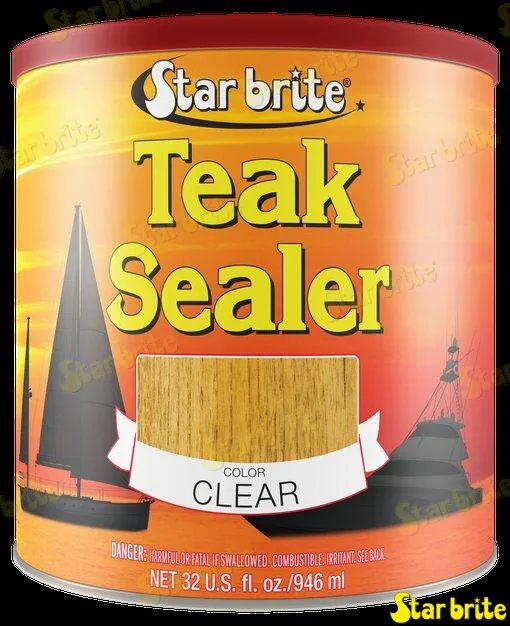 Huile tropicale teak clair 946 ml Star brite - Clear