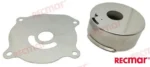 Insert et plaque pompe eau Recmar - réf REC435027