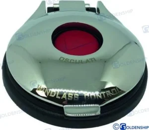 Interrupteur à pied inox rouge Goldenship – réf GS63099