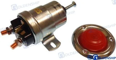 Interrupteur à pied rouge 12v Goldenship - réf GS63090