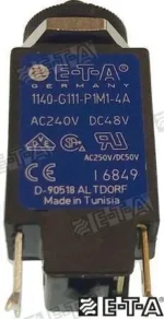 Interrupteur magnetothermique 4a E-T-A - réf GS11465