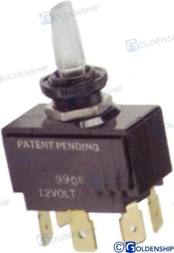 Interrupteur on off mom 5p Goldenship - réf SIETG40340